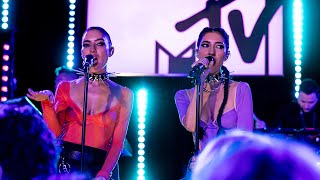 The Veronicas Perform 'Think Of Me' On TRL