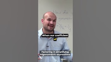 remember factoring simplifying trigonometric expressions