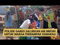 POLSEK GABUS SALURKAN AIR BERSIH UNTUK WARGA TERDAMPAK KEMARAU