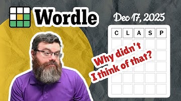 I missed an obvious option | Wordle #1642 (Dec 17th, 2025)