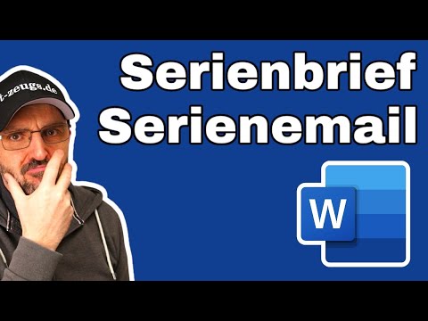 Word Serienbrief und Serienemail [Easy Tutorial für Einsteiger]