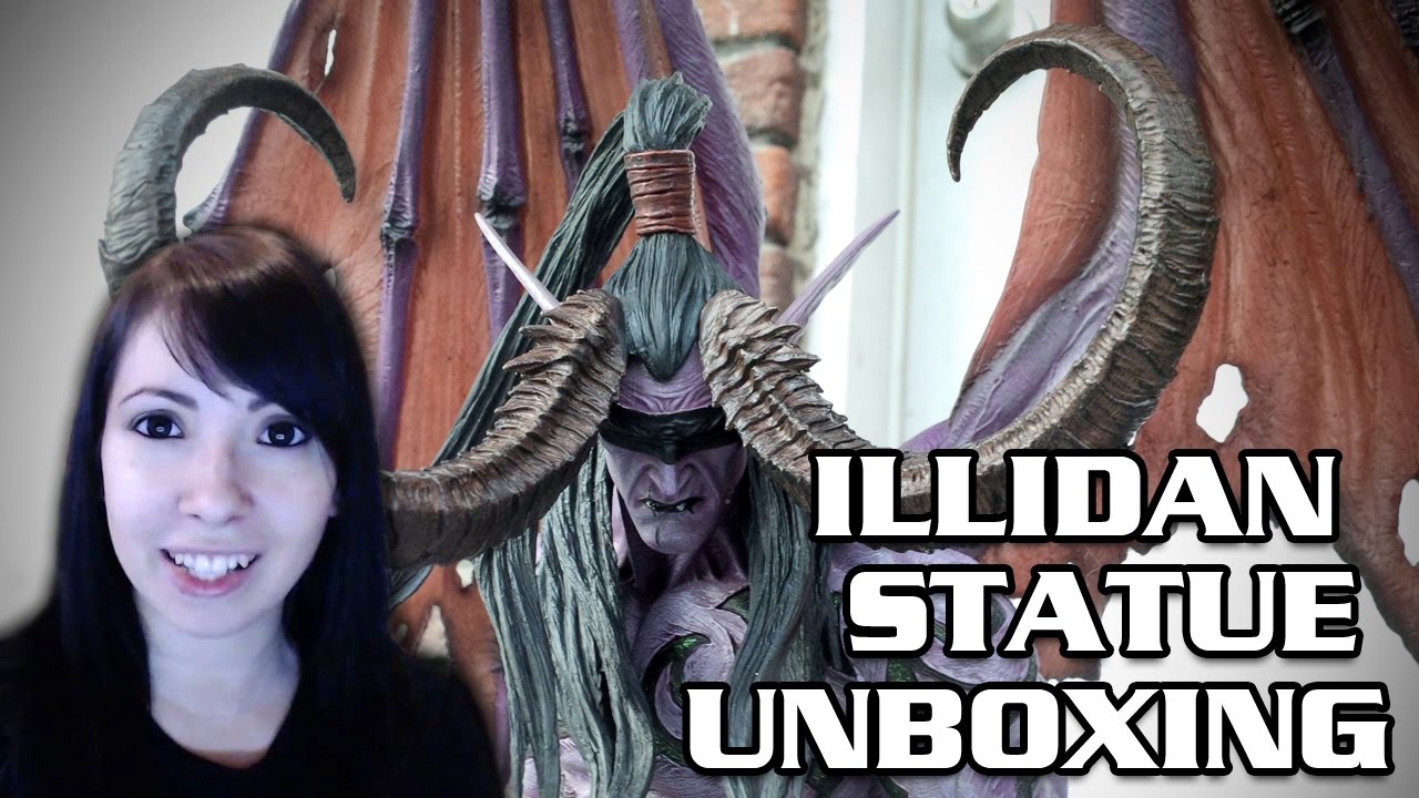 Illidan Statue Unboxing YouTube illidan-statue-unboxing-youtube