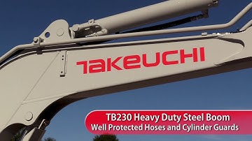 Takeuchi TB230 Boom Feature