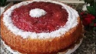 la torta facile con marmellata e limone #ناجح100 #limone #كيكة (2)