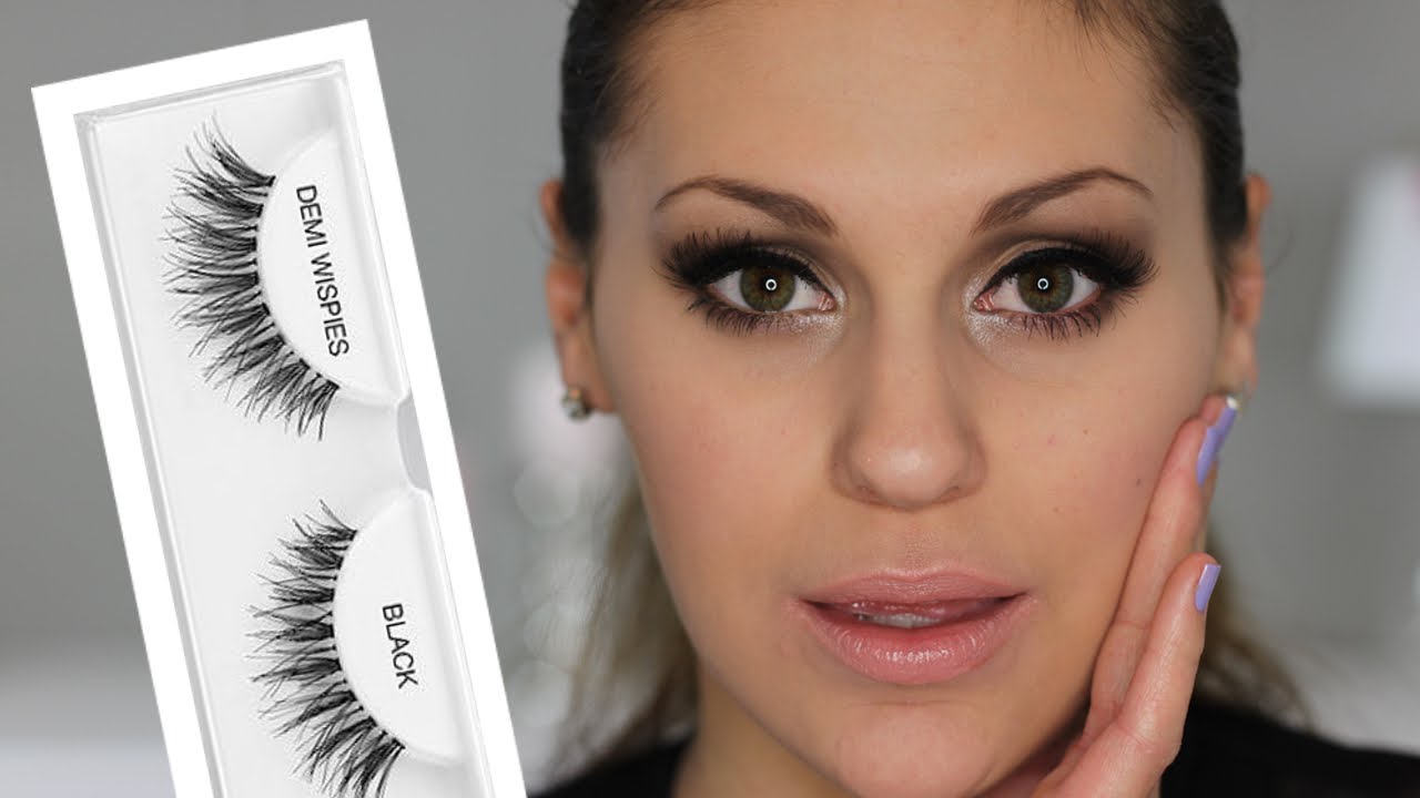 Falsche Wimpern Richtig Aufkleben Tutorial Deutsch Vicky Lash Youtube