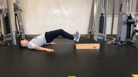 Low Box Hamstring Bridge