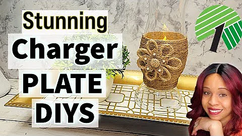 Turn Dollar Tree Charger Plates Into Stunning Home Decor | Easy DIYs