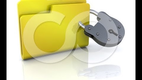 how to lock a folder without any software