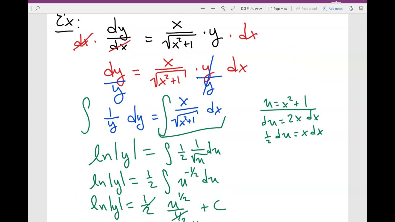 Initial Math Math 151: Initial Value Problems - YouTube