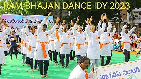 | IDY 2023 | Ram Ram Bhajan | Vande Guru Paramparaam | Baby Niranjana and Baby Bhakti Hiranmayi