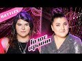 MarIyam ZhordanIya Vs Anastasiya Kartvelishvili ELEFANTE The Battles The Voice Ukraine