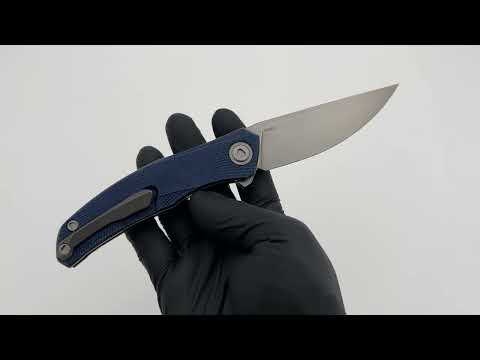 Shirogorov Knives Ursus Q95 - Blue Micarta Handle - Elmax Blade - MRBS Knife From Recon 1