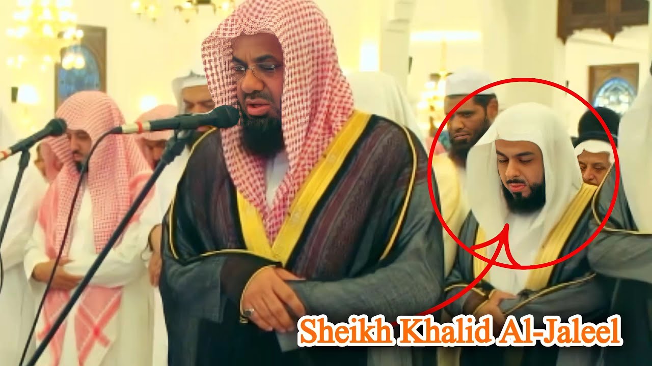 Sheikh Saud Shuraim Leading Sheikh Khalid Al Jaleel in Salah | Beautiful Quran Recitation
