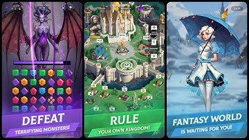 Puzzle Legends: Match-3 RPG Game Gameplay Android Mobile