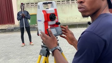 TOTAL STATION TUTORIAL- COMNAV C200 COORDINATE METHOD