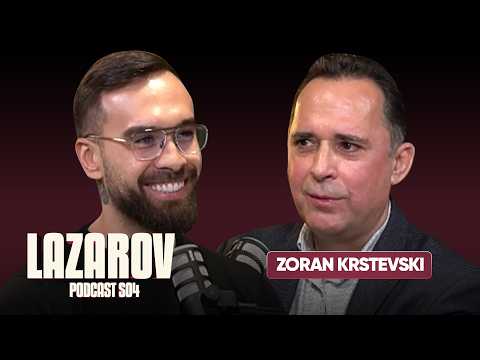 🔴LIVE - LAZAROV PODCAST SO ZORAN KRSTEVSKI!