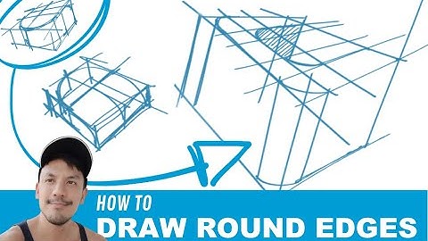 How to draw round edges | Product design sketching