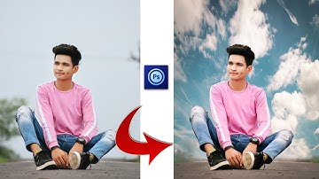 Ps Touch Sky change photo editing  tutorial || How to add duplicate sky in ps touch || Ps touch Sky