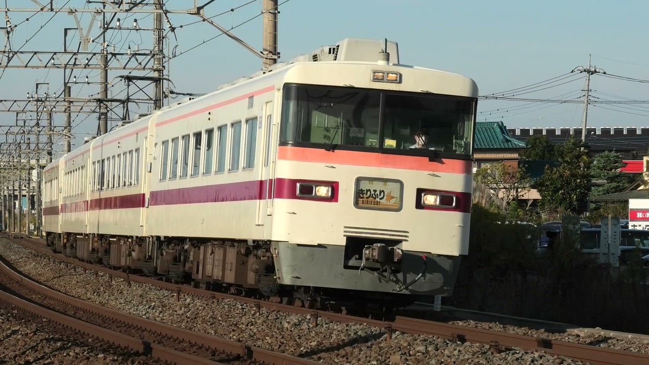 東武300系350型351F 特急きりふり284号 浅草行 杉戸高野台～幸手通過