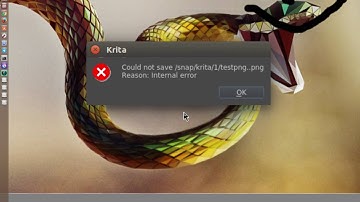 Krita 3 Snap on Ubuntu 16.04