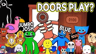 Diy Doors game book / ALL GAME Characters in DOORS?! #roblox #gartenofbanban3