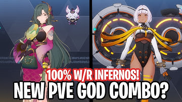 NEW MOST OP PVE DUO? "SUPER LILY" 95%+ W/R EVERY INFERNO! [Etheria: Restart]