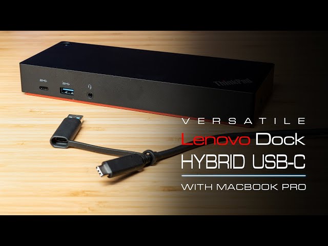 Lenovo ThinkPad Hybrid USB-C with USB-A Dock Unbox with Macbook Pro Dual  Monitor Experience - YouTube
