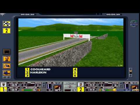 F1 Manager Professional gameplay (PC Game, 1997)