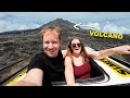 Driving inside a volcano