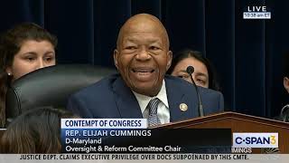 Chairman Mings A Resolution Recommending Ag Barr And The Secretary Ross In Contempt