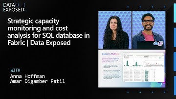 Strategic capacity monitoring and cost analysis for SQL database in Fabric | Data Exposed
