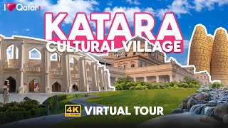 Katara Cultural Village | 4K Walking Tour Doha, Qatar