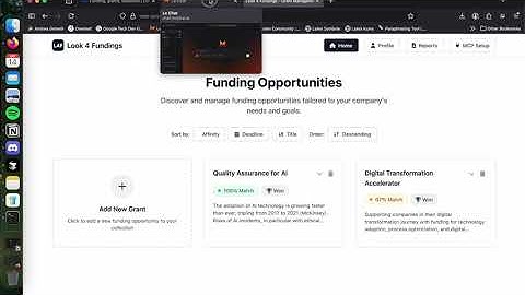 Mistral AI MCP Hackathon - Look4Fundings Project