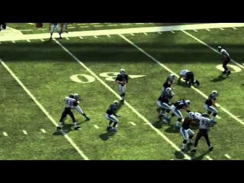 Great Pocket Presence by Jimmy Clausen, Steve Smith Touchdown Tight Rope End Line