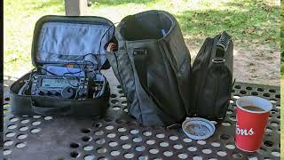 Portable Ham Radio operating with Elecraft KX3 and Pactenna EFHW