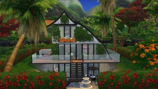 SIMS 4 ECO ISLAND LIFESTYLE HOME