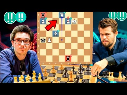 Most Perfect Chess Game : 68,| Magnus carlsen vs Fabiano Caruana |# ...