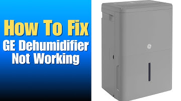 GE Dehumidifier Not Working - How To Reset