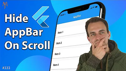 Flutter Tutorial - How To Show/Hide AppBar On Scroll [2021] Collapsing Toolbar & Sliver App Bar