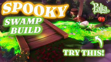 Palia Glowing Swamp Build | Spooky Stream Glitch Tutorial 💚