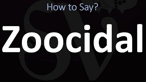 How to Pronounce Zoocidal? (CORRECTLY)