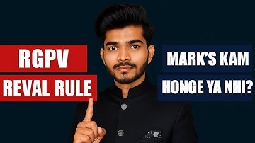 rgpv 1st sem result | rgpv revaluation rules | reval rule | मार्क्स कम होंगे या नहीं? | rgpv result