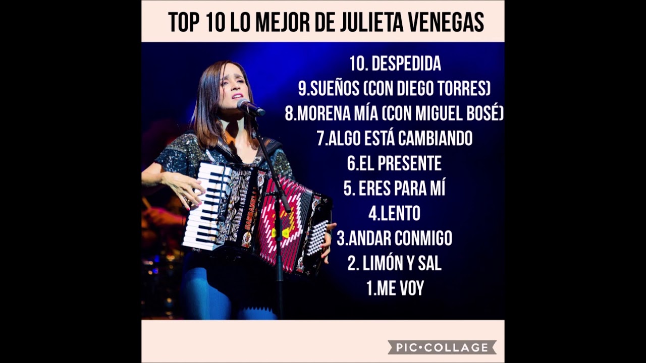 Pence Manhattan facultativo top 10 lo mejor de Julieta Venegas - YouTube