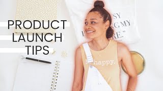 how to launch products successfully | product launch tips, stationery business advice, setting goals