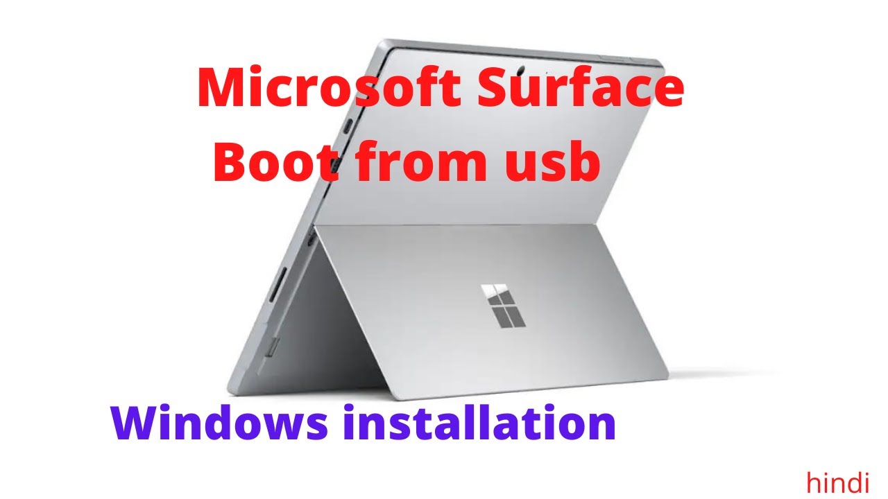 microsoft surface 4 boot from usb | microsoft surface bios key | boot menu  key | secure boot disable - YouTube