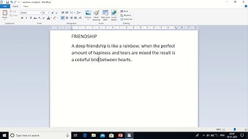 Lesson   8 EDITING IN WORDPAD PART  1