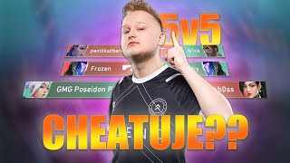 😱 CHEATOVAL JSEM PROTI FANOUŠKŮM? 😱 5v5 CUSTOMKA 🏆🔥