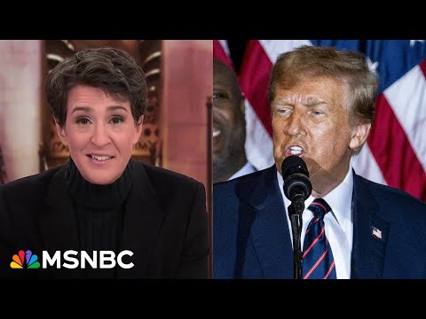 See Maddow shred Trump with live fact-check of victory speech