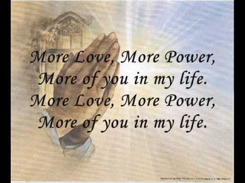 More love more power Lyrics