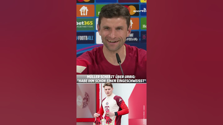 Thomas Müller wie man ihn kennt. 😅